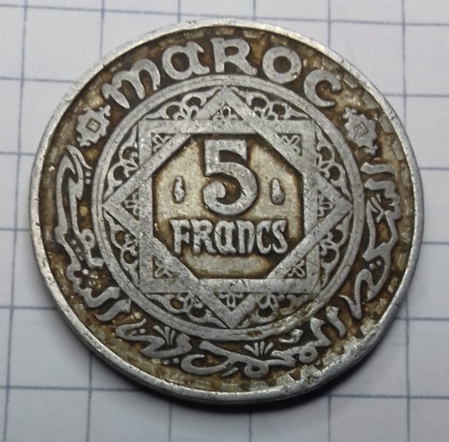 Marokko francs 1370 - , francs,