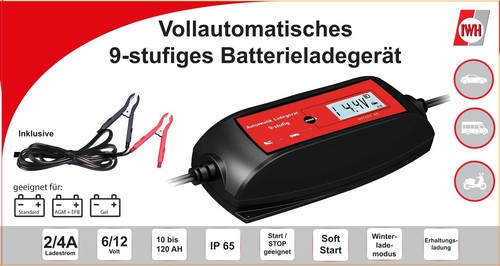 12v vollautomatisches - 2/4a,