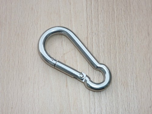 Karabinerhaken edelstahl v4a - edelstahl,
