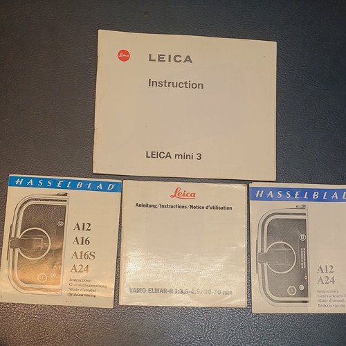 Leica hasselblad anleitungen - leica,