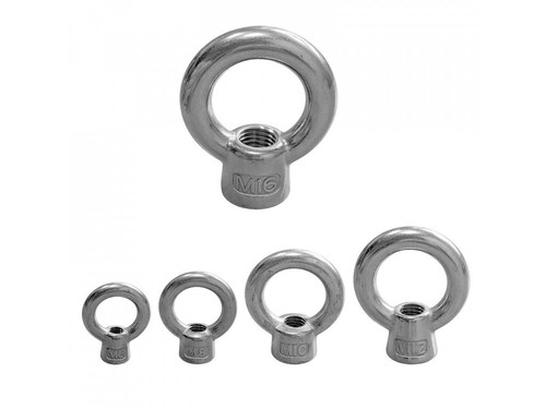 Edelstahl v4a ringmutter - edelstahl,